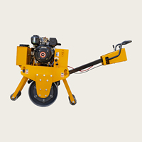 Compacteur vibrant diesel 20 kN portable pour la réparation routière, le remblaiement de fossés et l'aménagement paysager