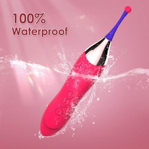 Vibrador Dildo Silencioso com <span class=keywords><strong>7</strong></span> Funções de Alta Frequência, Estimulador Anal, Clitoriano e de Mamilo, Vibrador para Ponto G - Product Image 3