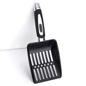 ตักทรายแมวโลหะพร้อมด้ามจับยาวพลั่วทรายแมวสแตนเลสทนทาน - Product Image 6