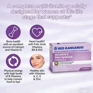 OEM Menopauze Multivitamine Tabletten Vult Voedingsstoffen Aan, Bevordert de Huid- en Hartgezondheid, Immuun Gezondheid, Vrouwelijke Supplementen - Product Image 5