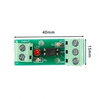 Placa de aislamiento de optoacoplador EL817 PC817 Soporte de riel de tarjeta Entrada 3-5V 12V 24V Módulo de aislamiento de optoacoplador 1 canal Opto