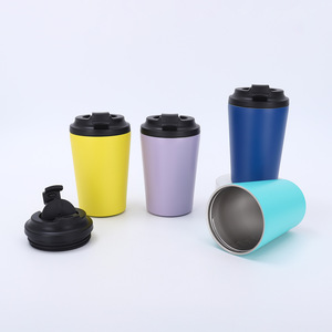 Stainless Steel Tumbler Double Wall Portable Coffee Cup For Travel Office Car Sports Home Use 350Ml - Product Image 3
