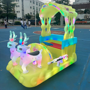 Voiture électrique pour enfants à <span class=keywords><strong>4</strong></span> <span class=keywords><strong>places</strong></span>, grande batterie, nouvelle voiture d'amusement pour marché nocturne, voiture à propulsion électrique pour enfants - Product Image 3