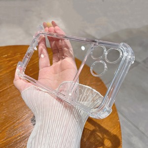 Custodia Trasparente Antiurto di Lusso per <span class=keywords><strong>iPhone</strong></span> 17 Pro 16 15 14 <span class=keywords><strong>13</strong></span> 12 11 17 Pro Max 17 Air, <span class=keywords><strong>Cover</strong></span> Morbida con Bordo Protettivo - Product Image 2