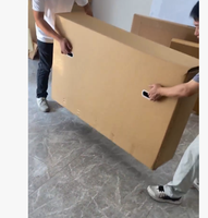Emballage en carton ondulé super résistant pour vélo de montagne avec conception de positionnement interne fixe intégrée