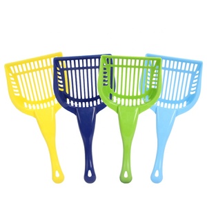 Pala de plástico de alta calidad para arena de gatos, venta al por mayor de fábrica - Product Image 1