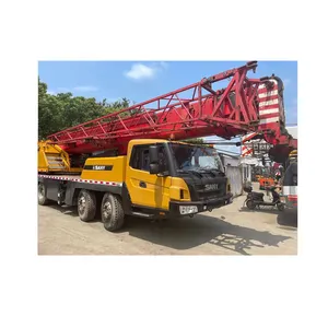 Camion grue d'occasion san-y stc1000 25 tonnes 50 tonnes 70 tonnes 100 tonnes Grand projet de levage Grue mobile à flèche d'achat Grue montée sur camion