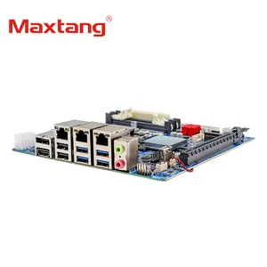 Maxtang 12th Gen Intel Alder Lake S processador baseado Mini ITX Motherboard com H610 Chipset DDR4 PCIe 16X M.2