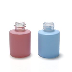 ขวดหยดน้ำมันหอมระเหยแก้ว20มล.,ขวดซีรั่มแก้วสีน้ำเงินสีชมพูเคลือบด้านขนาด20มล. พร้อมปิเปตแก้วสีสันสดใสแฟนซี - Product Image 4