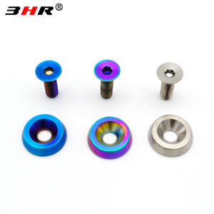 3HR Gr.5, aleación de titanio, Perno de tornillo de titanio, Kit de disfraces para Bahía de motor de automóvil, arandelas M6 - Product Image 6