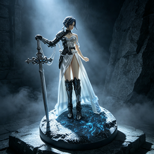 Figura Coleccionable de PVC de 30cm de Alcina Dimitrescu, Directo de Fábrica <span class=keywords><strong>Yubi</strong></span>, Juguete de Dibujos Animados, Periférico de Videojuego, con Decoración de Modelo - Product Image 5
