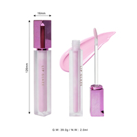 CC36596 Vente en gros de gloss à lèvres hydratant à base de plantes, effet mat velours, imperméable, non décolorant, non collant, rouge à lèvres liquide, logo personnalisé