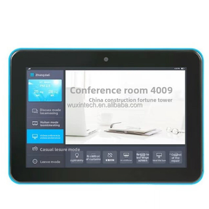WENJIE Tableta PC Industrial Todo en Uno de 10.1 Pulgadas con Android 13/14, <span class=keywords><strong>RK</strong></span> <span class=keywords><strong>3566</strong></span>/RK3568/RK3588, Pantalla Táctil FHD para Sala de Reuniones - Product Image 1