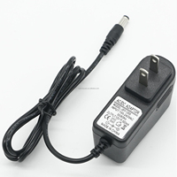 Adaptateur secteur mural compact 12V 0,5A 6W AC/DC 100-240V avec prise US, transformateur chargeur pour LED, CCTV, routeur, adaptateur d'alimentation 12V 0,5A