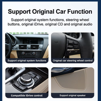 Lecteur DVD de voiture sans fil Linux CarPlay Android Auto, autoradio multimédia avec écran tactile pour BMW X3 F25 X4 F26 2011-2016 CIC NBT EVO