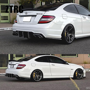 Aileron arrière en fibre de carbone style R pour C-Class W204 C204 Coupé 2 portes 2007-2014 - Product Image 2