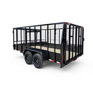 Remolque Utilitario para Carga Pesada Tuff Dawg 7x16 |   Lados Altos de 5 Pies |   Remolque de Carga 1001-2000 KG - Product Image 1