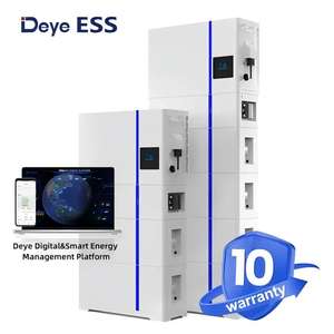 Deye 5KWh แบตเตอรี่ลิเธียม LiFePO4สถานะของแข็ง10KWh 15KWh การคุ้มครอง IP65รับประกัน10ปี CAN2.0การสื่อสาร - Product Image 4