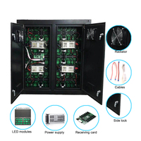Módulo de Pantalla LED SMD3535 para Exteriores, Panel de Pantalla LED P10 de 320 mm x 160 mm, Módulo de Pantalla LED para Exteriores, Impermeable, Pantalla Grande