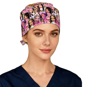 Gorro Quirúrgico de Algodón con Diseño de Dibujos Animados para Clínica Dental, Gorro de Cirugía Hospitalaria, Gorro de Anestesista, Gorro Quirúrgico para Dentistas, Hombre y Mujer - Product Image 1