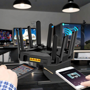 Router WiFi Doméstico MT7988 con Puertos Gigabit, WAN de 2.5G, 7200Mbps, Malla 5G, Compatible con Tarjeta SIM de 1GB, Función QoS, VPN, <span class=keywords><strong>Cobertura</strong></span> 4G <span class=keywords><strong>LTE</strong></span> - Product Image 2