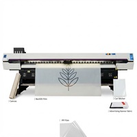 Impresora de Inyección de Tinta de Doble Cabezal 3202FA para Interiores y Exteriores, Máquina de Impresión Digital de 3.2m I3200 E1 para Película PP, Película Retroiluminada