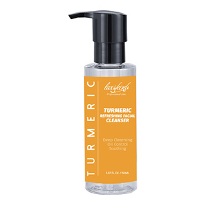 Kit Cuidados Com A Pele Natural Set Private Label Iluminamento Lightening Umidade Cúrcuma 4in1 Facial Cleaner Toner Soro e Creme - Product Image 3