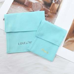 Bolsa de Algodón con Cierre de Sobre de 12*12cm para Empaque de Joyería, Venta al Por Mayor - Product Image 2