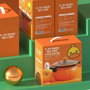 หม้อหุงข้าวไฟฟ้า C-Sy Duck ขนาด 8 ลิตร หม้ออัดแรงดันไมโครเคลือบสารกันติด สำหรับใช้ในครัวเรือน ทำซุปได้อเนกประสงค์ - Product Image 1