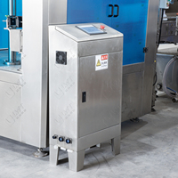 Botella de tarro de plástico automática hecha en China en línea taponadora automática recta máquina de tapado de sellado de tarros de latas