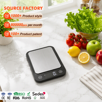 Balance de cuisine électronique de précision en acier inoxydable 5 kg pour usage domestique Zhongshan Frecom avec affichage numérique