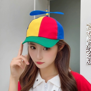 Cổ điển cánh quạt <span class=keywords><strong>hat</strong></span> màu Mũ bóng chày bên mũ cầu vồng <span class=keywords><strong>Top</strong></span> <span class=keywords><strong>hat</strong></span> - Product Image 6