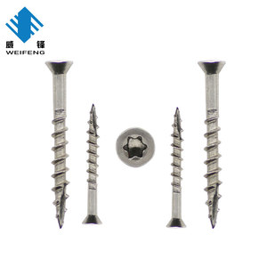 Tornillo para aglomerado de acero inoxidable con cabeza avellanada Torx y punta de 17 puntos - Product Image 6