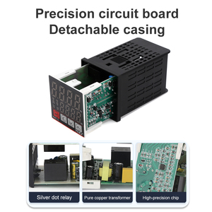 TC5 <span class=keywords><strong>PID</strong></span> điều khiển nhiệt độ K loại 220VAC thông minh đa chức năng tự động hóa nhiệt <span class=keywords><strong>Relay</strong></span> / SSR đầu ra - Product Image 4
