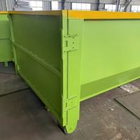 Conteneur à déchets industriel pour l'industrie de la gestion des déchets