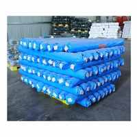 120g Largeur: 6m, 8m, 10m, Rouleau de bâche PE imperméable solide Bâche enduite de HDPE