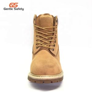 גבוהה באיכות עבודה nubuck עור גודייר מגפי בטיחות - Product Image 3