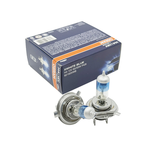 หลอดไฟอัตโนมัติสีฟ้าเย็น E1 <span class=keywords><strong>OSRAM</strong></span> 62193XWB x ขาวน้ำเงิน12V 60/55W 4000K สี H4 - Product Image 3