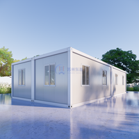 Module de bureau préfabriqué en acier de 40*20 pieds, conteneur personnalisé, bureau portable, maison modulaire