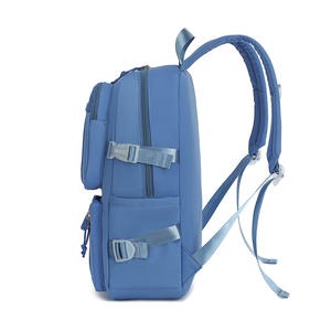 थोक लैपटॉप स्कूल बैग से परे किशोर यात्रा थैली एक कुत्ते की बड़ी क्षमता वाली लड़की स्कूल बैकपैक बैग ब्लू - Product Image 2