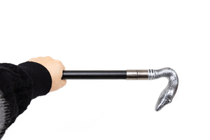 Bastone da Passeggio in Resina a Forma di Serpente, Stile Gotico Scuro, Accessorio di Moda Punk Vintage, Bastone Misterioso <span class=keywords><strong>per</strong></span> Halloween - Product Image 5