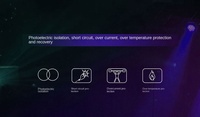 Decodificador DMX512 de Voltaje Constante LTECH de 24 Canales con Pantalla OLED, Decodificador Multicanal de Alta Potencia, Control Remoto por Aplicación