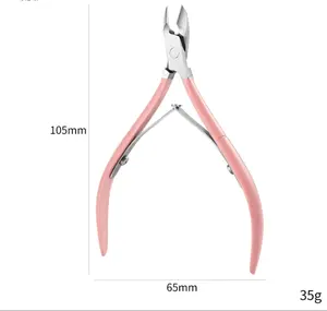 Stainless Steel Colorful Cuticle Nipper Manicure Scissors Cuticle Clippers Trimmer Dead Skin Remover Pedicure Cutters Tools Set