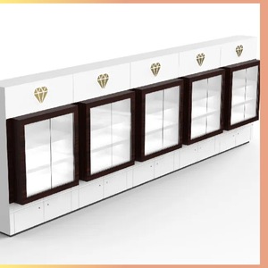 Escaparate <span class=keywords><strong>de</strong></span> joyería <span class=keywords><strong>de</strong></span> <span class=keywords><strong>cristal</strong></span> personalizado <span class=keywords><strong>de</strong></span> lujo, Mostrador <span class=keywords><strong>de</strong></span> iluminación LED, escaparate <span class=keywords><strong>de</strong></span> exhibición <span class=keywords><strong>de</strong></span> tienda minorista - Product Image 2