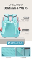 Mochila linda del unicornio del dinosaurio de la historieta, bolso de escuela japonés del anime