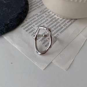 S925 Sterling Silver Index Finger <b>Ring</b> Geometric <b>Open</b> Design For Women Everyday Wear - Product Image 2