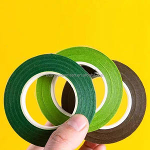 Kök sarma için kapalı çiçek dekorasyon 1/2 inç çiçek bant - Product Image 1