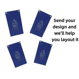 Custom logo Bread Cookies Biscuits Popcorn Paper <b>Bags</b> Bent Tin Tie Food Kraft Paper Upright Packaging <b>Bags</b> - Product Image 6