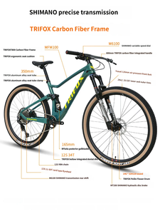 Leichtes Carbon-Mountainbike mit 12-Gang-System und 29-Zoll-Rädern für Cross-Country-Einsatz, Neues Pioneer-Modell - Product Image 3
