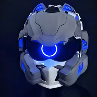Nuevo Casco Inteligente Clásico para Motocicleta con Certificación ECE, Equipado con Luz Láser y Auriculares Inalámbricos
